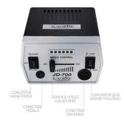 Freza unghii electrica profesionala PRO SPEED JD700 LUXORISE 30000 RPM 3