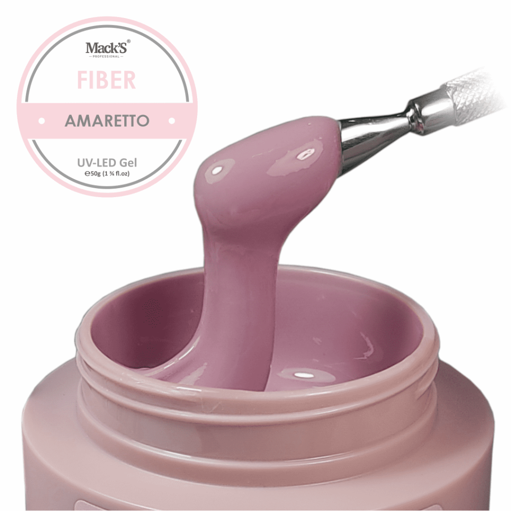 Gel Constructie Fiber Amaretto 50ml Macks - FA50-MKS - Everin.ro-GEL DE UNGHII / GEL DE CONSTRUCTIE ❤️ > MACKS