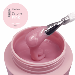 Gel Constructie Medium Cover Pink 15gr Macks - MCN-15 - Everin-GEL DE UNGHII / GEL DE CONSTRUCTIE ❤️ > MACKS