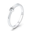 Inel din argint Simple Heart Ring-Inele >> Inele din argint