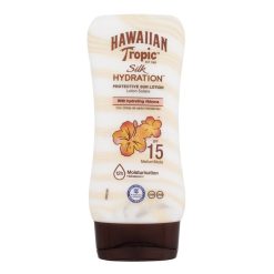 Lotiune pentru plaja SPF15 Satin Protection Ultra Radiance Hawaiian Tropic 180ml-Ingrijire Corp-Protectie solara