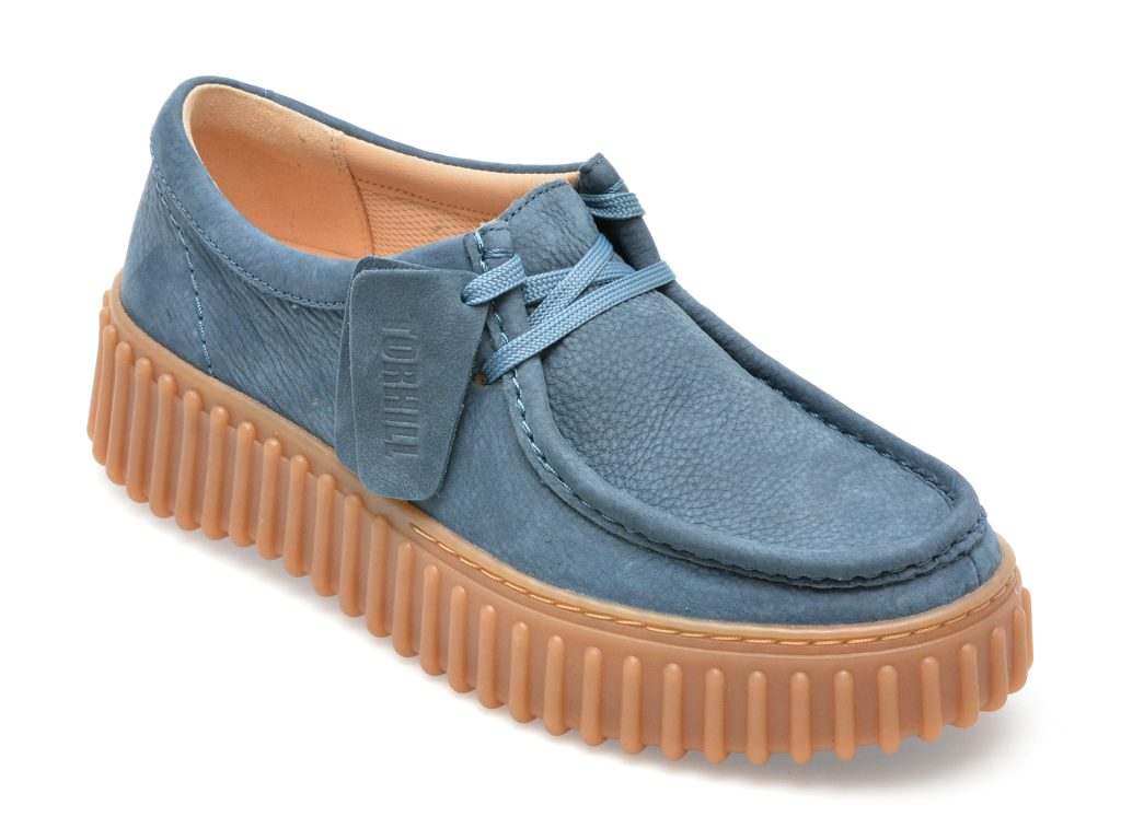 Mocasini casual CLARKS albastri