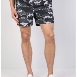 Pantaloni scurti de baie cu model camuflaj-BARBATI-IMBRACAMINTE/Costume de baie