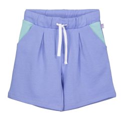 Pantaloni scurti de bumbac cu buzunare laterale-FETE-IMBRACAMINTE/Sorturi