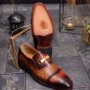 Pantofi Loafers de bărbați din piele naturala