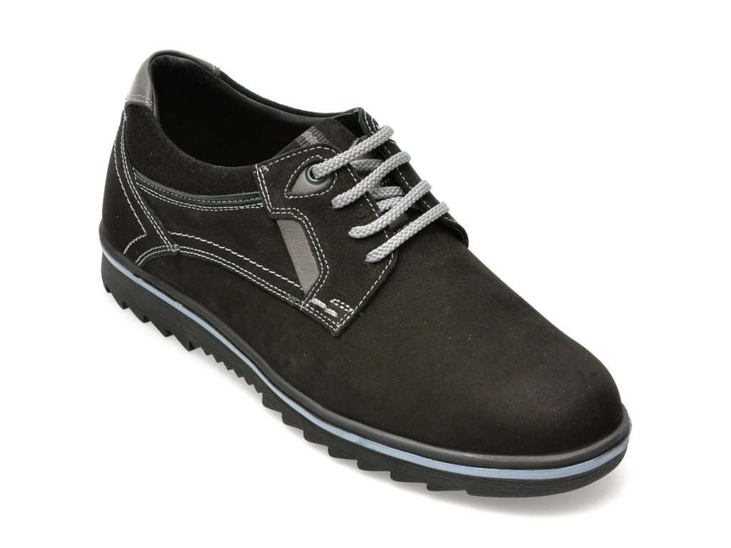 Pantofi casual OTTER negri