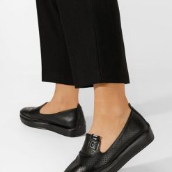 Pantofi casual dama Evadea negri-Pantofi dama casual-Pantofi dama casual