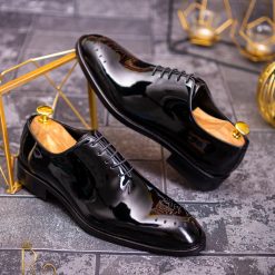 negri lacuiti - P1716-Pantofi