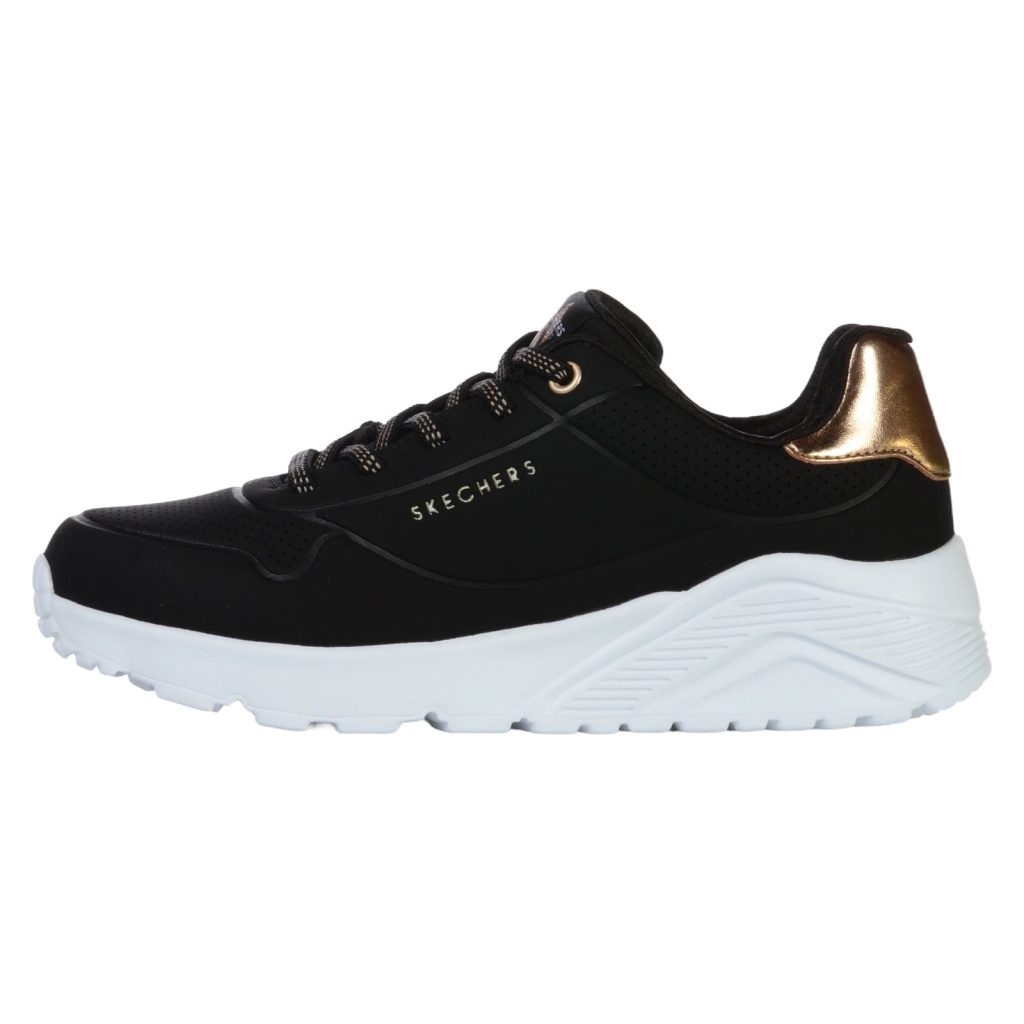 Pantofi sport SKECHERS pentru copii UNO LITE-METALLIC MO - 310384LBLK-Incaltaminte-Pantofi sport