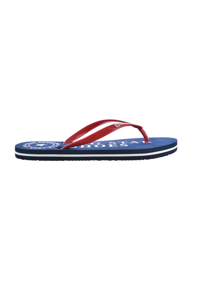 Papuci flip-flop cu detaliu logo-BARBATI-INCALTAMINTE/Papuci