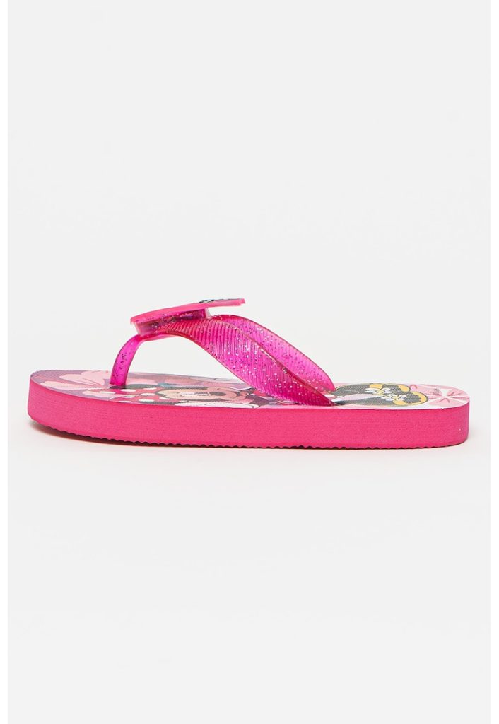 Papuci flip-flop cu model stralucitor-FETE-INCALTAMINTE/Papuci