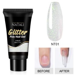 Polygel Glitter Natali NT01 - SPARKLE01 - Everin-Polygel / Acryl❤️ > Polygel Natali Glitter