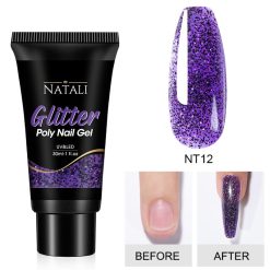 Polygel Glitter Natali NT12 30gr - NT04 - Everin-Polygel / Acryl❤️ > Polygel Natali Glitter