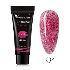 Polygel Venalisa 15ml- K34 - K01 - Everin-GEL DE UNGHII / GEL DE CONSTRUCTIE ❤️