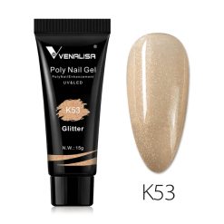 Polygel Venalisa 15ml- K53 - K01 - Everin-GEL DE UNGHII / GEL DE CONSTRUCTIE ❤️