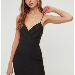 Rochie mini cu decolteu cache-coeur-FEMEI-IMBRACAMINTE/Rochii