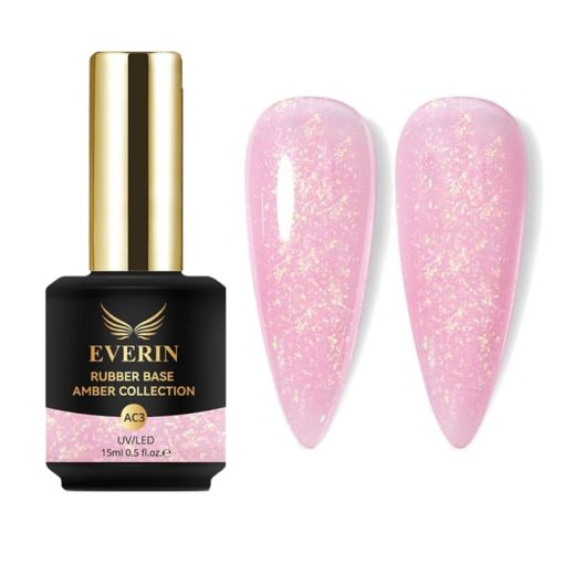 Rubber Base Everin Amber Collection 15ml- 03 - AC03 - Everin-EVERIN > RUBBER BASE / BAZA RUBBER ❤️ > Baza rubber color Everin