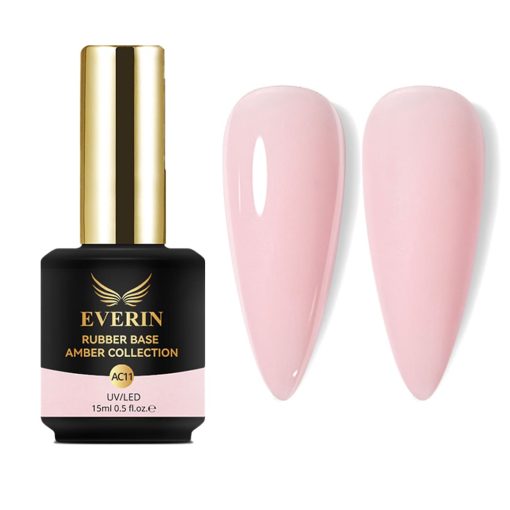 Rubber Base Everin Amber Collection 15ml- 11 - AC01 - Everin-EVERIN > RUBBER BASE / BAZA RUBBER ❤️ > Baza rubber color Everin