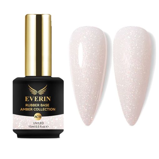 Rubber Base Everin Amber Collection 15ml- 18 - AC2 - Everin-EVERIN > RUBBER BASE / BAZA RUBBER ❤️ > Baza rubber color Everin