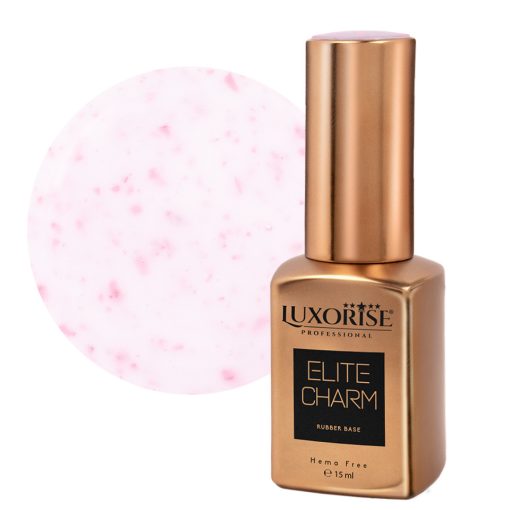Rubber Base Hema Free LUXORISE ELITE CHARM - Rose Gold Elegance 15ml-Rubber Base > Rubber Base ELITE CHARM 15ml