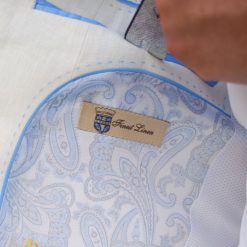 Sacou de barbati din IN Slim Fit Alb SC912 6