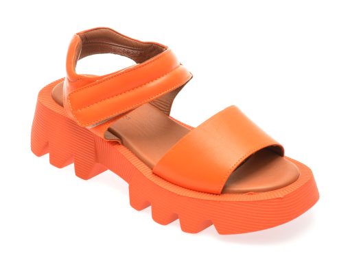 Sandale casual GOLD DEER portocalii