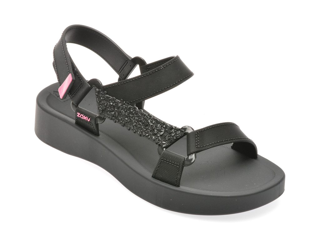 Sandale casual ZAXY negre