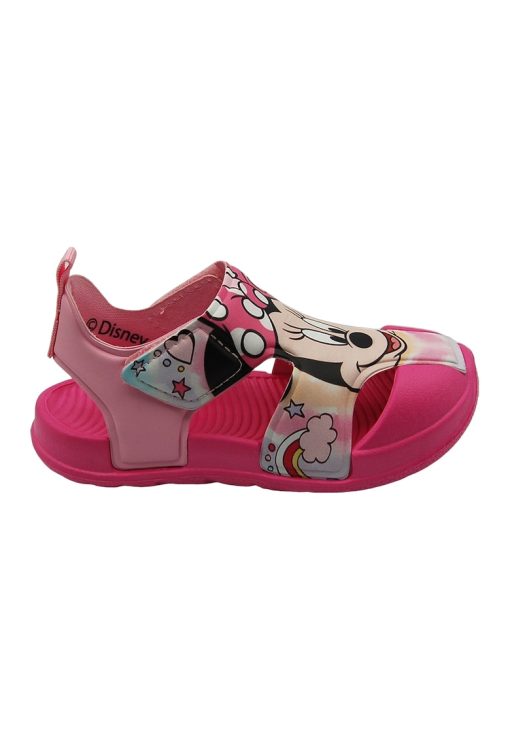 Sandale cu imprimeu Minnie Mouse-FETE-INCALTAMINTE/Sandale