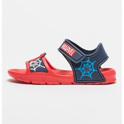 Sandale cu inchidere velcro si model cu Spiderman-BAIETI-INCALTAMINTE/Sandale