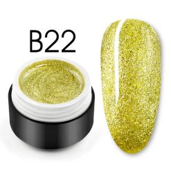 Shiny Platinum Color Gel B22 - B22 - Everin.ro-GELURI COLORATE ❤️ > Shiny Platinum Color Gel