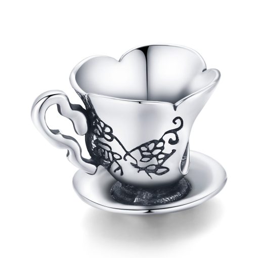 Talisman din argint Bohemian Tea Cup-Talismane >> Talismane din Argint (toate)