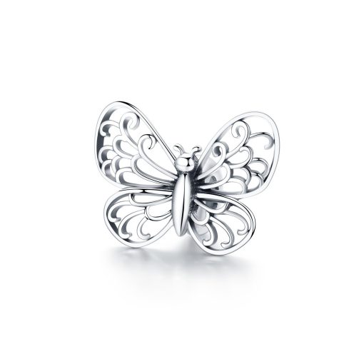 Talisman din argint Butterfly Bead-Talismane >> Talismane din Argint (toate)