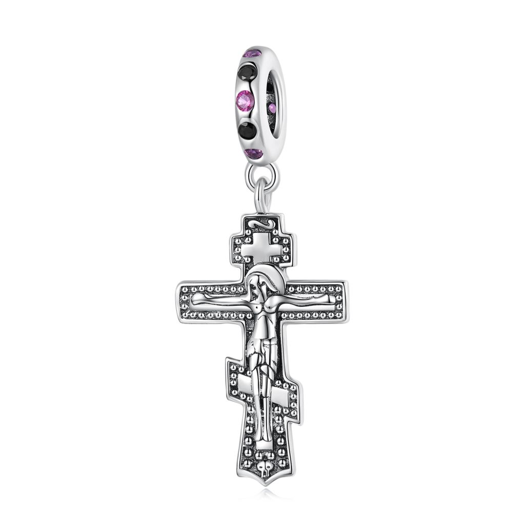 Talisman din argint Cross of Jesus-Talismane >> Talismane din Argint (toate)