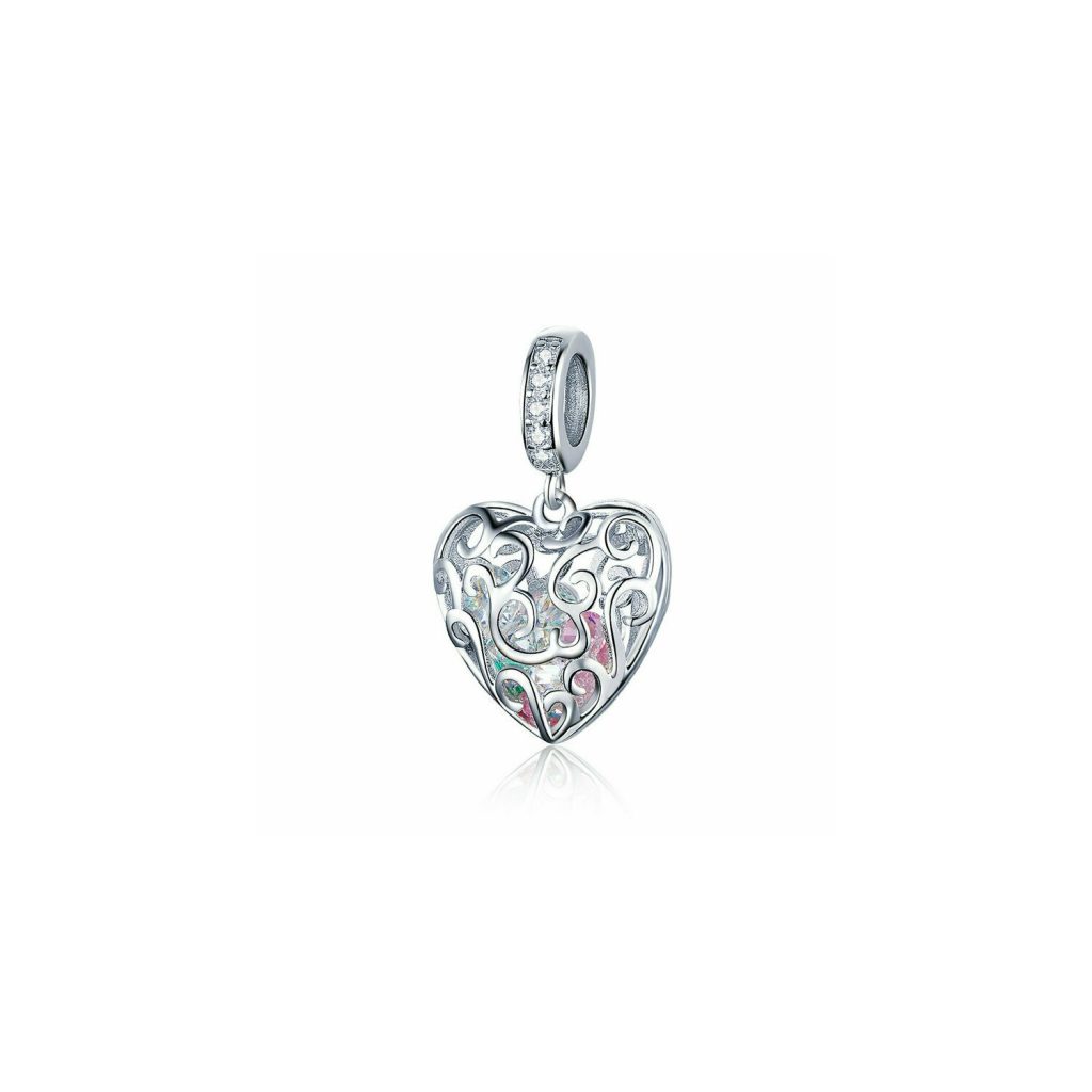 Talisman din argint Heart Gift-Talismane >> Talismane din Argint (toate)