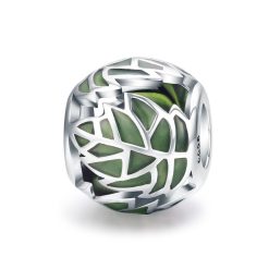 Talisman din argint Jungle Leaf-Talismane >> Talismane din Argint (toate)