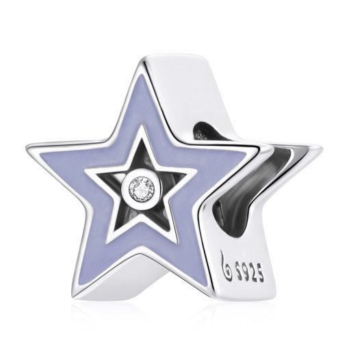 Talisman din argint Lavander Star-Talismane >> Talismane din Argint (toate)