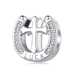 Talisman din argint Lucky Cross-Talismane >> Talismane din Argint (toate)