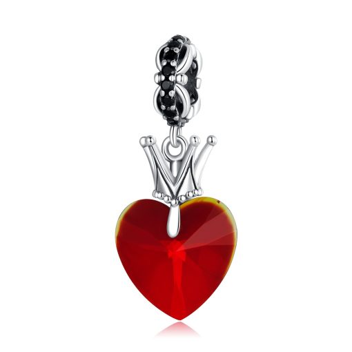 Talisman din argint Queen's Heart-Talismane >> Talismane din Argint (toate)
