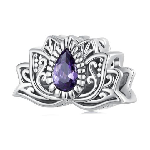 Talisman din argint Royal Purple Drop-Talismane >> Talismane din Argint (toate)