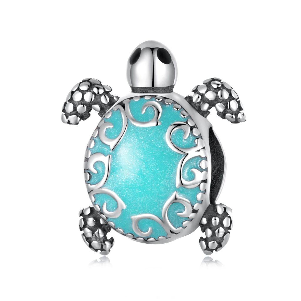 Talisman din argint Sea Turtle-Talismane >> Talismane din Argint (toate)