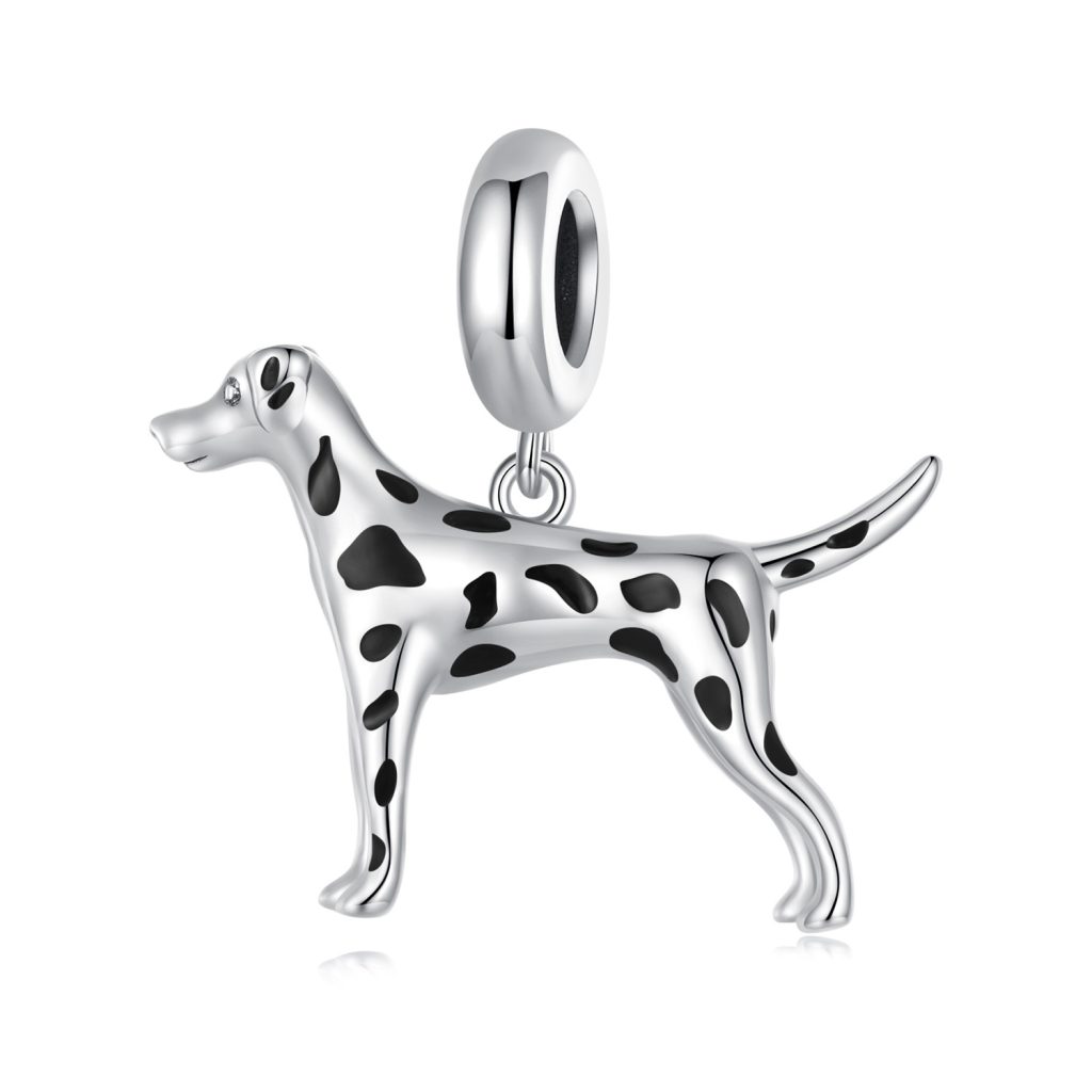 Talisman din argint Silver Dalmatian-Talismane >> Talismane din Argint (toate)