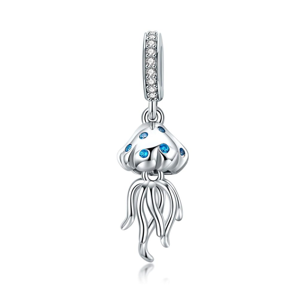 Talisman din argint Silver Jellyfish-Talismane >> Talismane din Argint (toate)