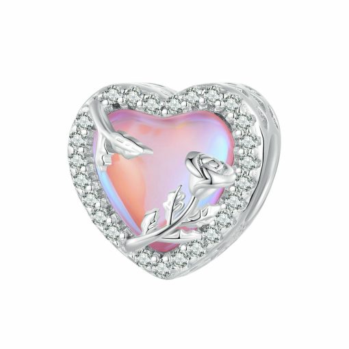 Talisman din argint Valentine's Heart-Talismane >> Talismane din Argint (toate)