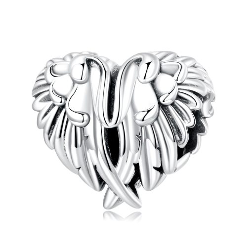 Talisman din argint Winged Heart-Talismane >> Talismane din Argint (toate)