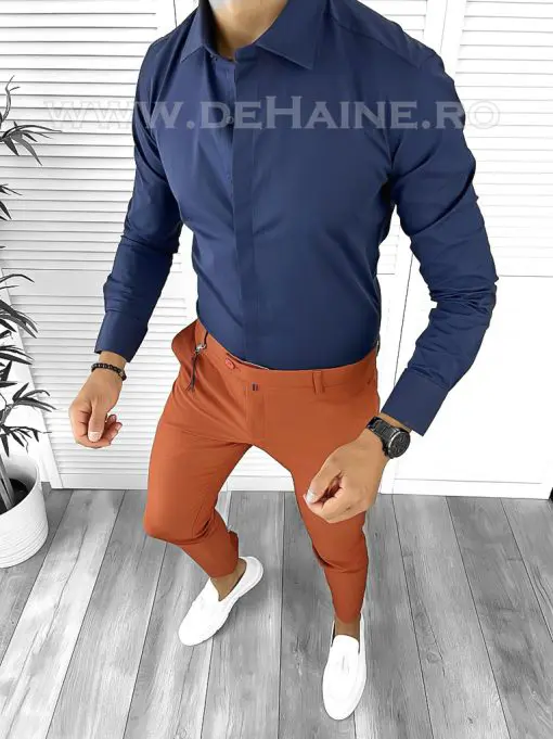Tinuta barbati smart casual Pantaloni + Camasa B8517-Tinute barbati smart casual > Tinute barbati smart casual din 2 piese