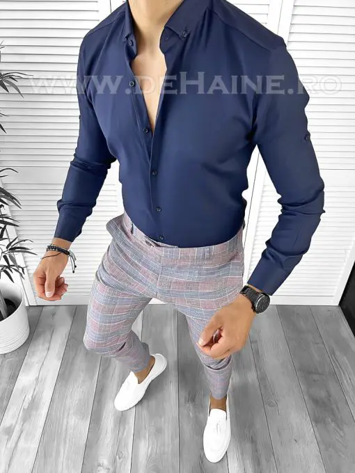 Tinuta barbati smart casual Pantaloni + Camasa B8766-Tinute barbati smart casual > Tinute barbati smart casual din 2 piese
