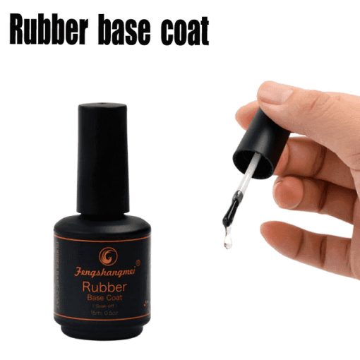 BASE COAT RUBBER FSM 15ML - FSM-BCR15 - Everin.ro-CONSUMABILE ❤️ > Degresant/Acetona/Remover