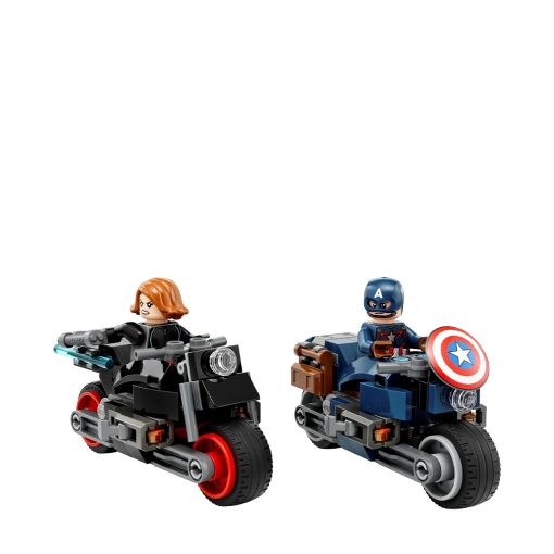 Black widow & captain america motorcycles 76260-Jucarii-Jocuri de construit