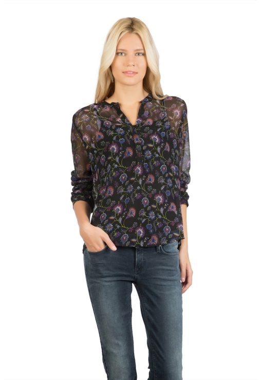 Bluza cu model floral-FEMEI-IMBRACAMINTE/Bluze