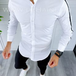 Camasa barbati slim fit alba B5472 P20-5.2-Camasi barbati